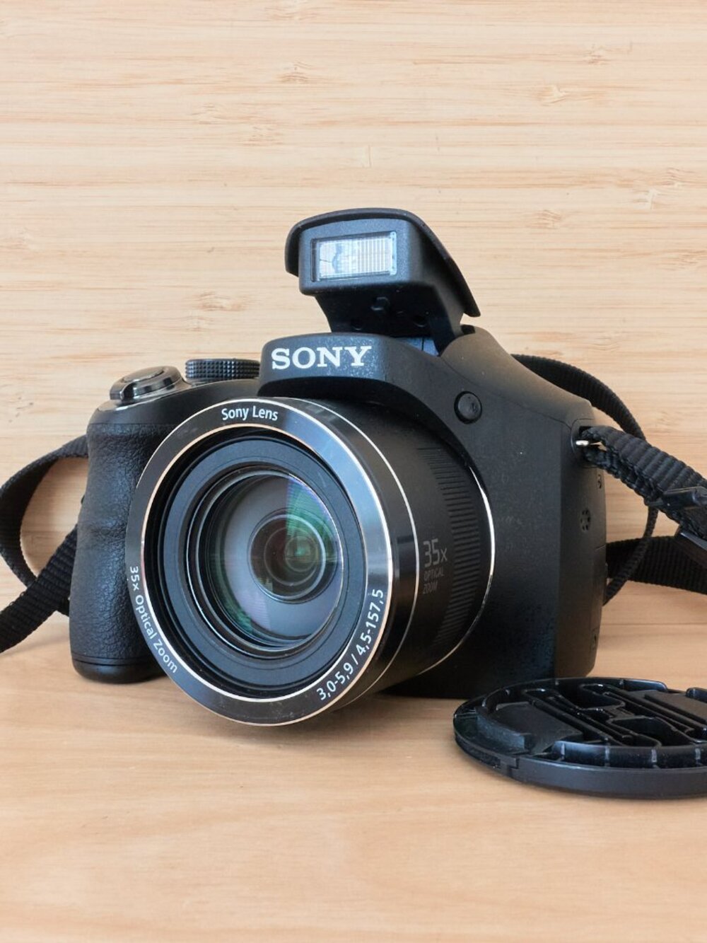 Sony Cybershot H300 Black 20.1MP Digital Camera, with 35x Optical Zoom